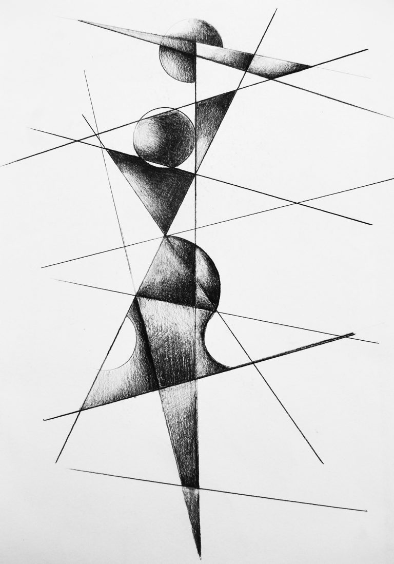mila-talo-graphic-pencil-abstract-woman
