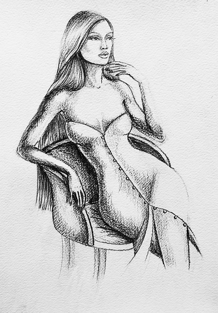 mila-talo-graphic-pencil-lady-chare-1