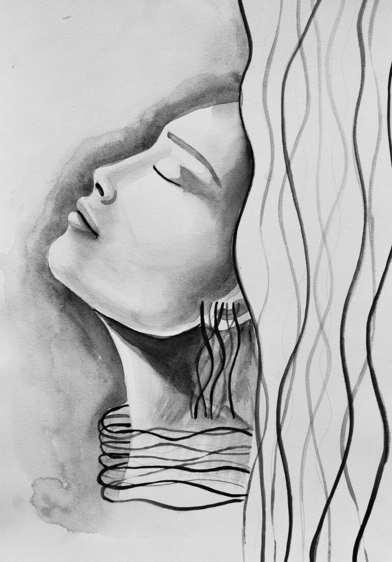 mila-talo-watercolor-monochrom-b-w-20200-3