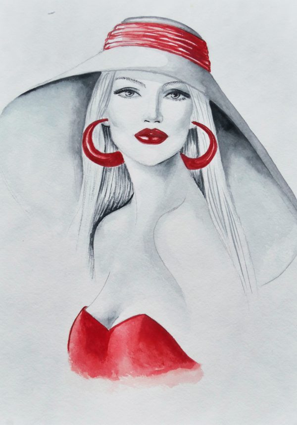 LADY IN RED