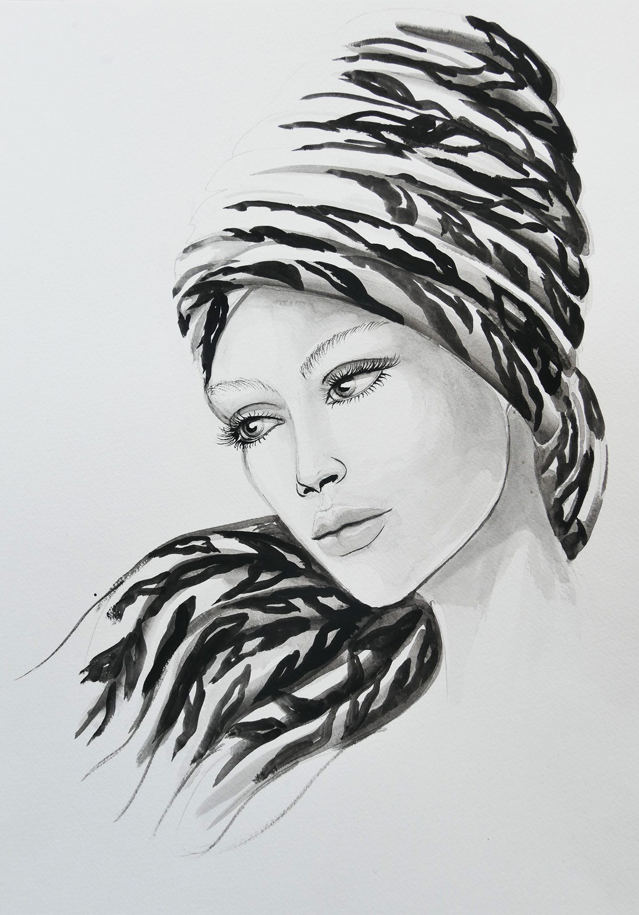SILK TURBAN